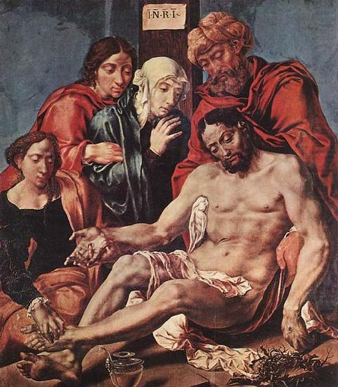Lamentation of Christ, HEEMSKERCK, Maerten van